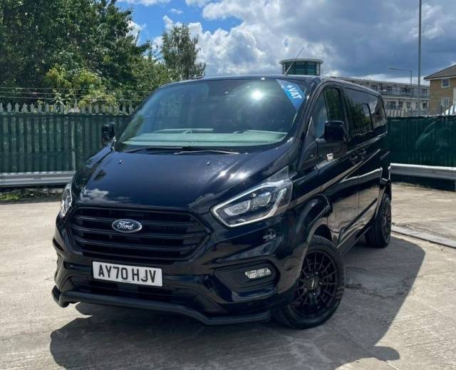 Ford Transit 2.0 EcoBlue 170ps Low Roof Limited Van Commercial Diesel Black